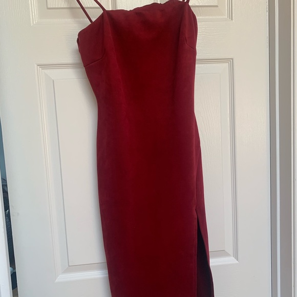 Urban Planet | Slit Straight Neck dress - Picture 1 of 2